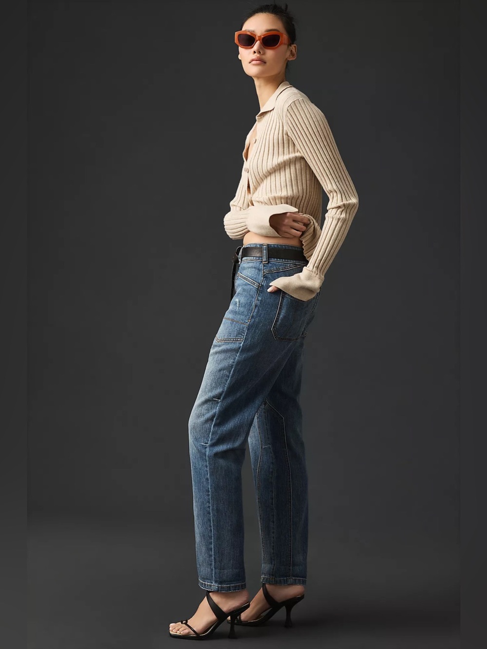 Anthropologie The Wanderer Cuffed Relaxed-Leg Jeans by Pilcro - Picture 8 of 12